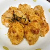 かんたん！パン粉だけ！揚げ焼き！チキンカツ